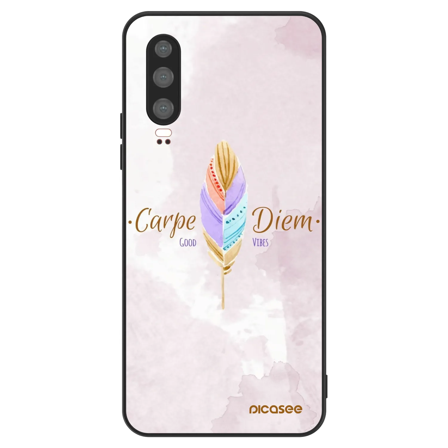 Picasee ULTIMATE CASE für Huawei P30 - Genieße den Tag