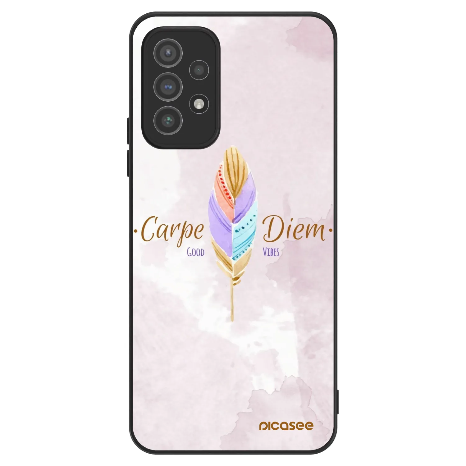 Picasee ULTIMATE CASE für Samsung Galaxy A72 A725F - Genieße den Tag