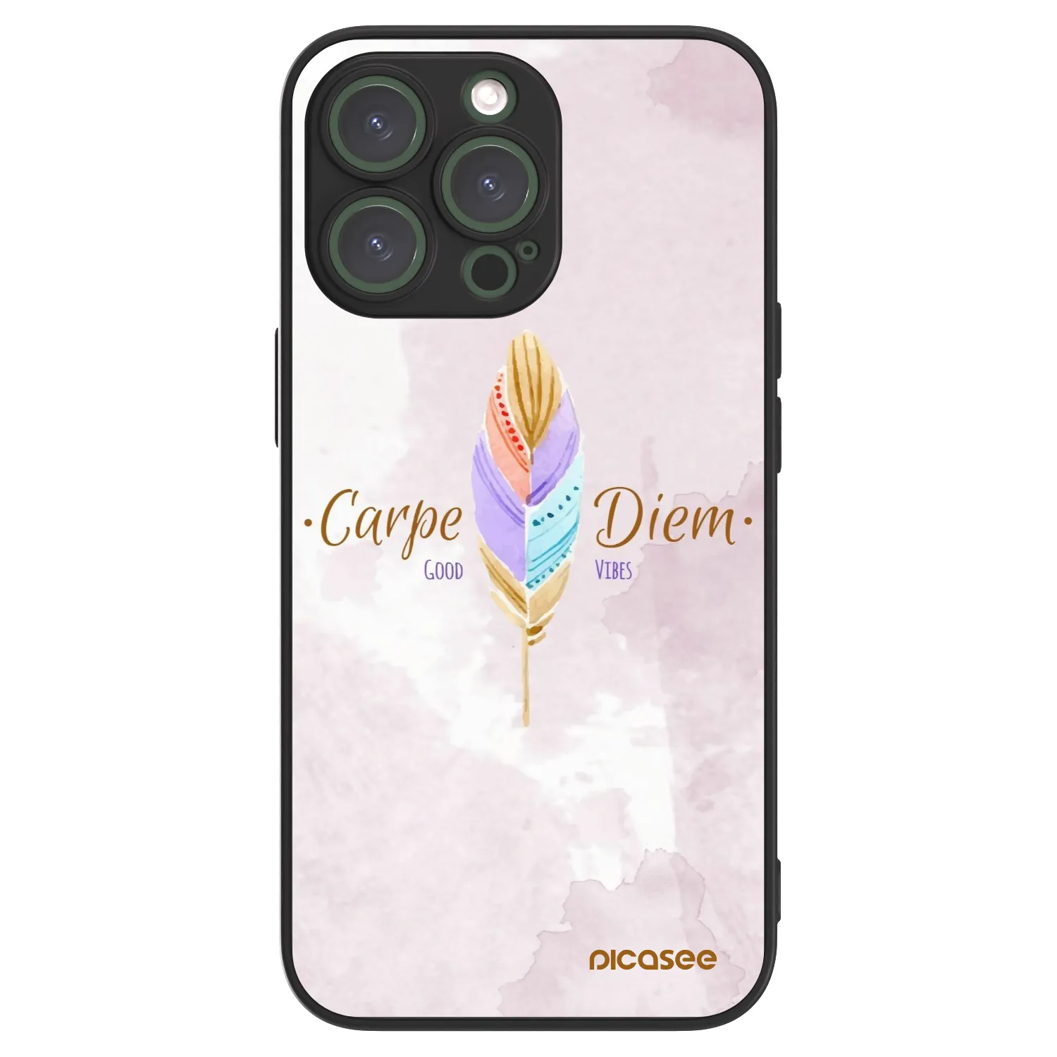 Picasee ULTIMATE CASE für Apple iPhone 13 Pro - Genieße den Tag