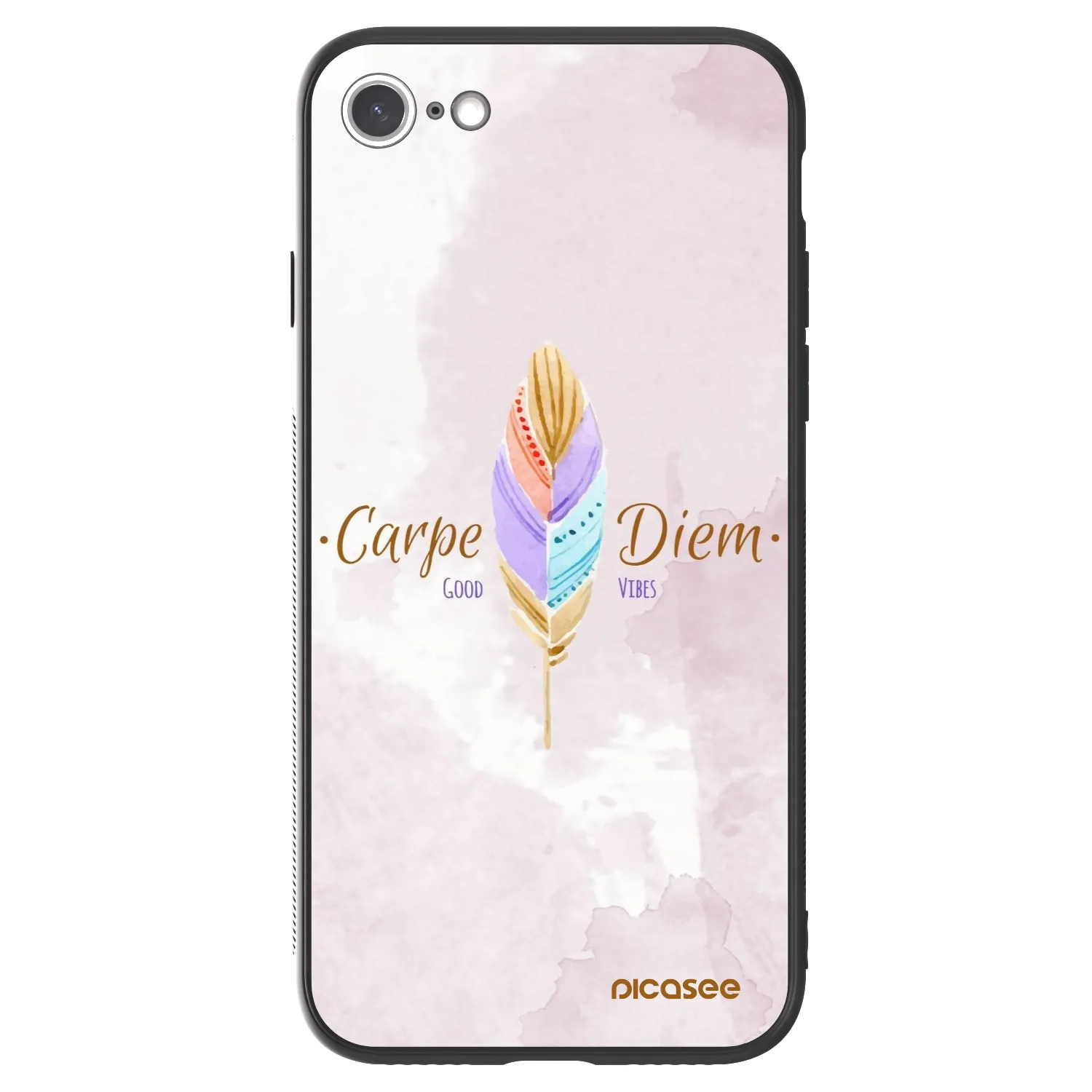 Picasee ULTIMATE CASE für Apple iPhone 8 - Genieße den Tag