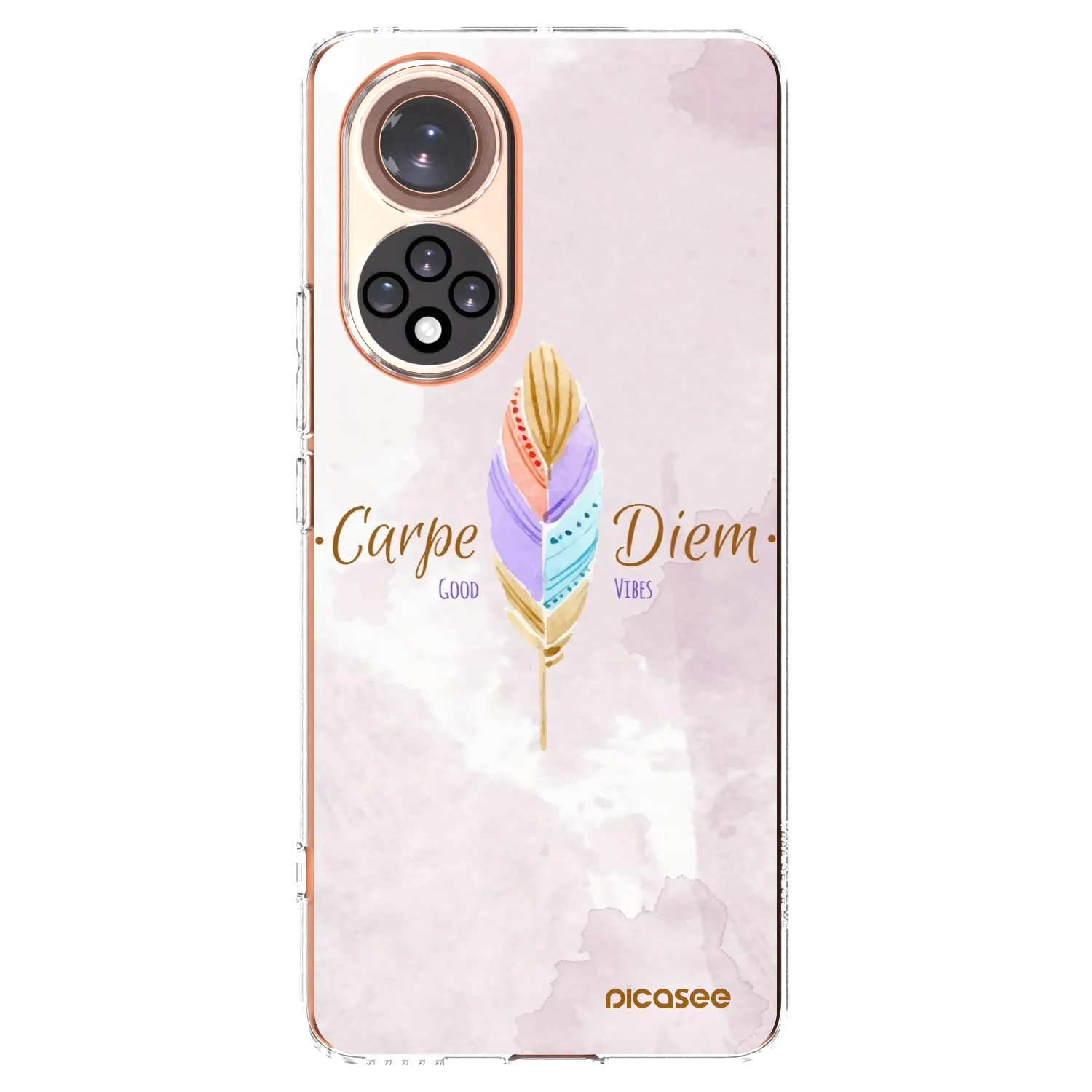 Picasee Honor 50 5G Hülle - Transparentes Silikon - Genieße den Tag