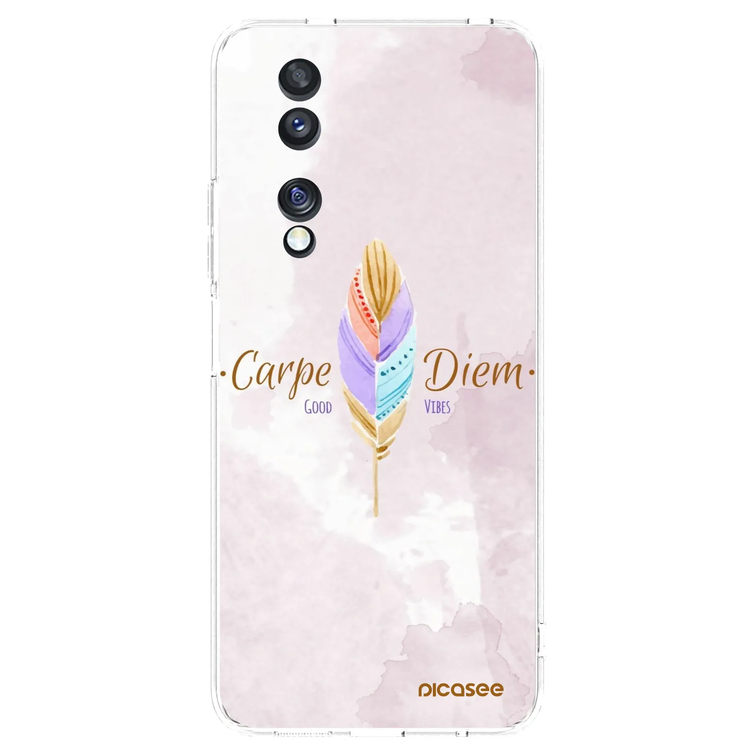 Picasee Honor 70 Hülle - Transparentes Silikon - Genieße den Tag