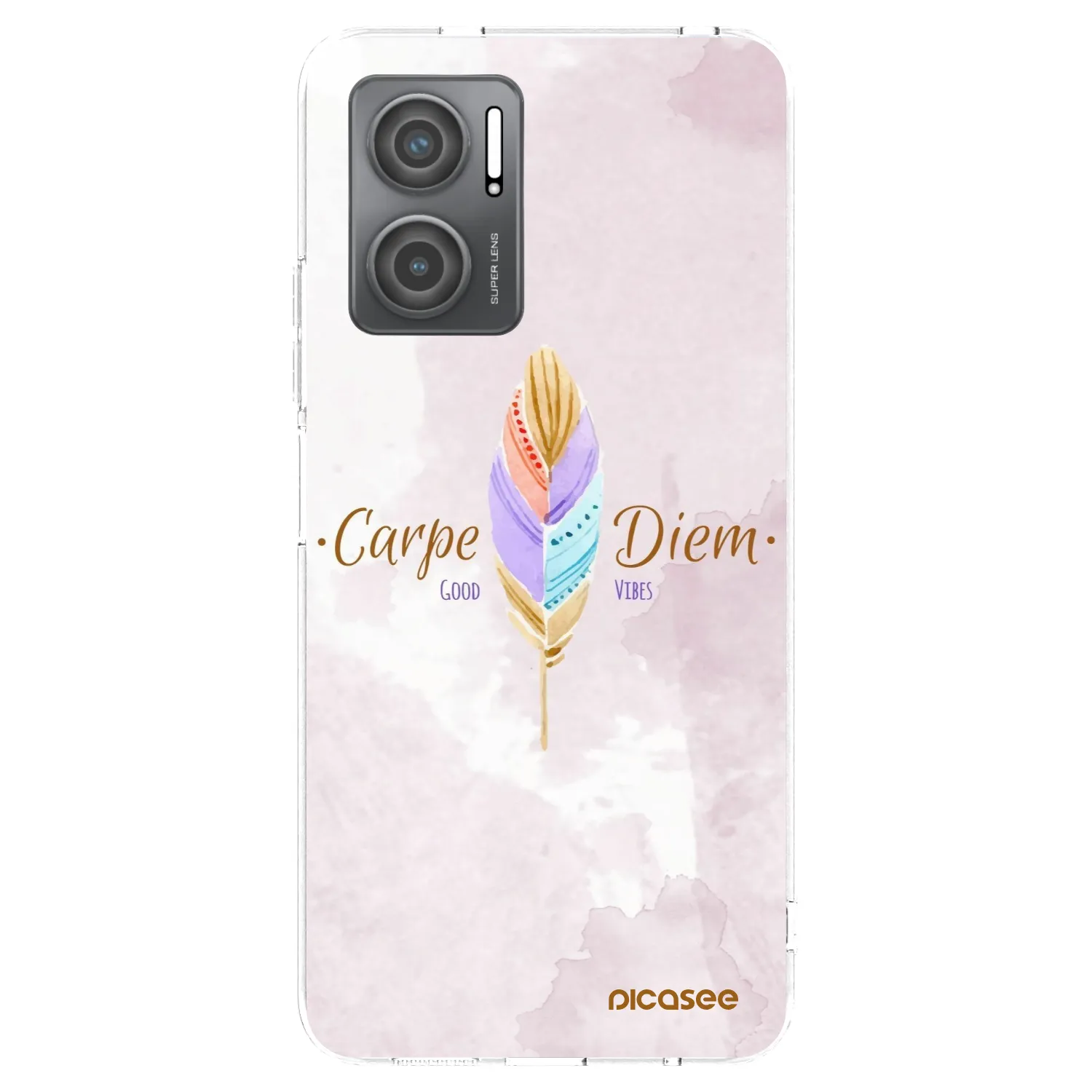 Picasee Xiaomi Redmi 10 5G Hülle - Transparentes Silikon - Genieße den Tag