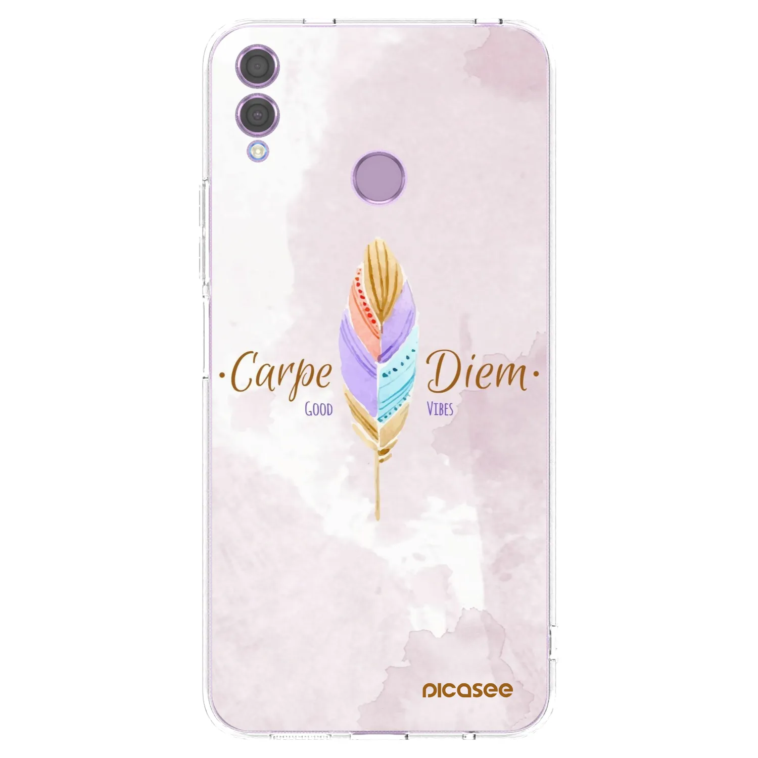 Picasee Honor 8X Hülle - Transparentes Silikon - Genieße den Tag