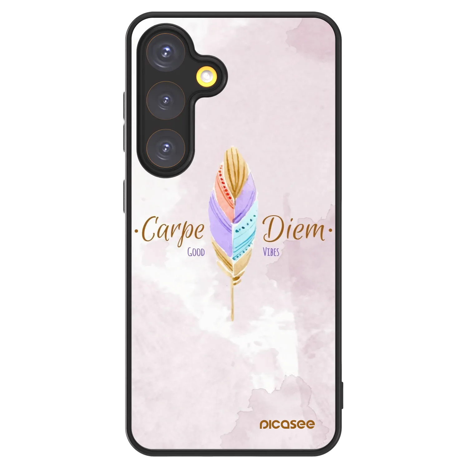 Picasee ULTIMATE CASE PowerShare für Samsung Galaxy S24 S921B 5G - Genieße den Tag