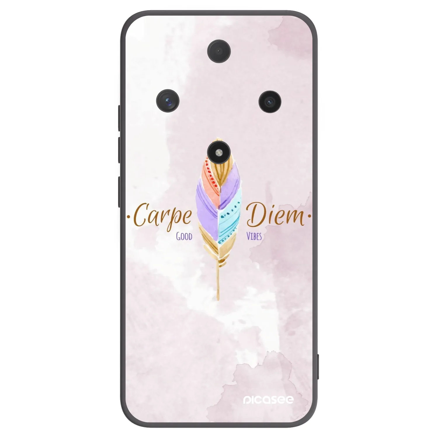 Picasee Honor Magic6 Lite 5G Hülle - Schwarzes Silikon - Genieße den Tag