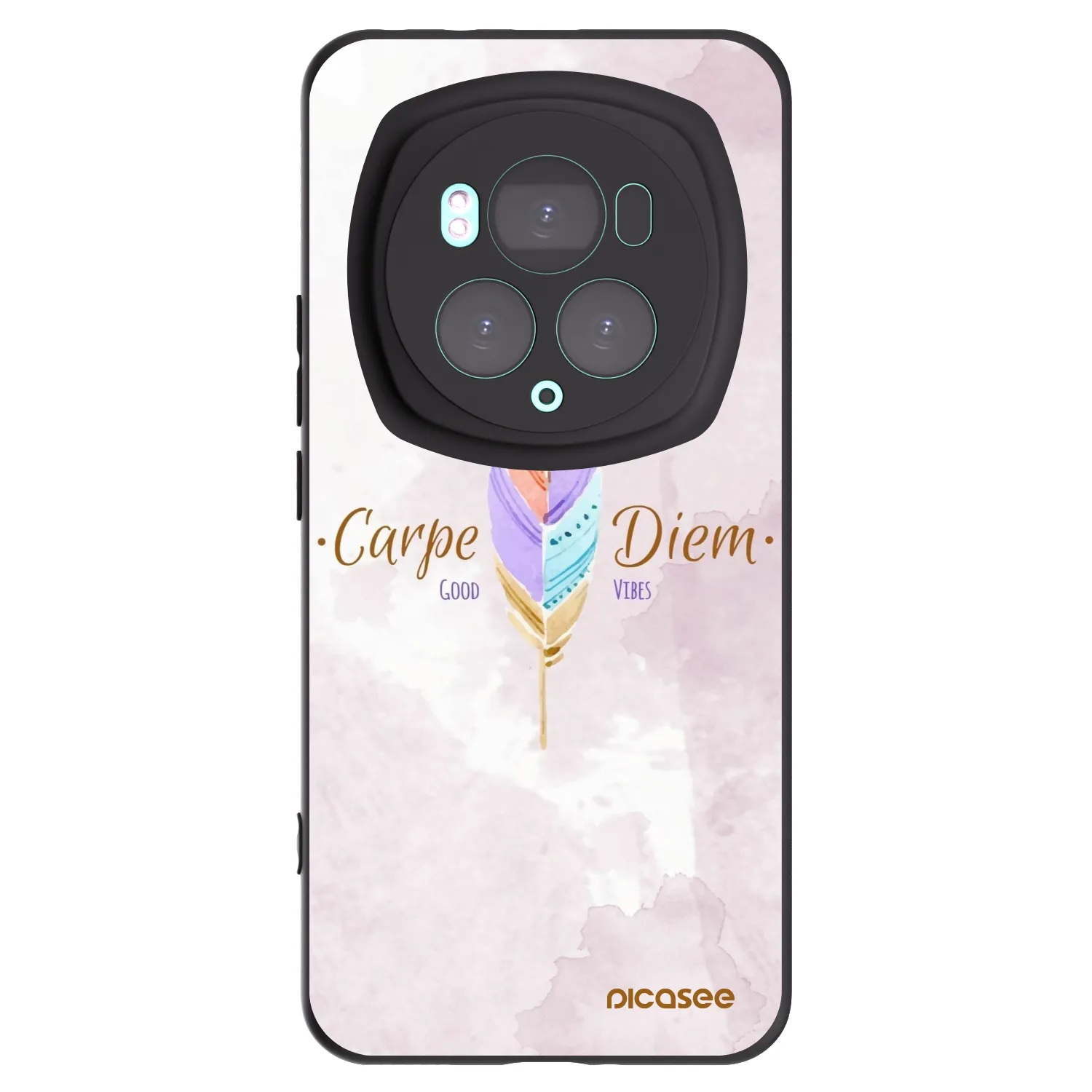 Picasee Honor Magic6 Pro Hülle - Schwarzes Silikon - Genieße den Tag