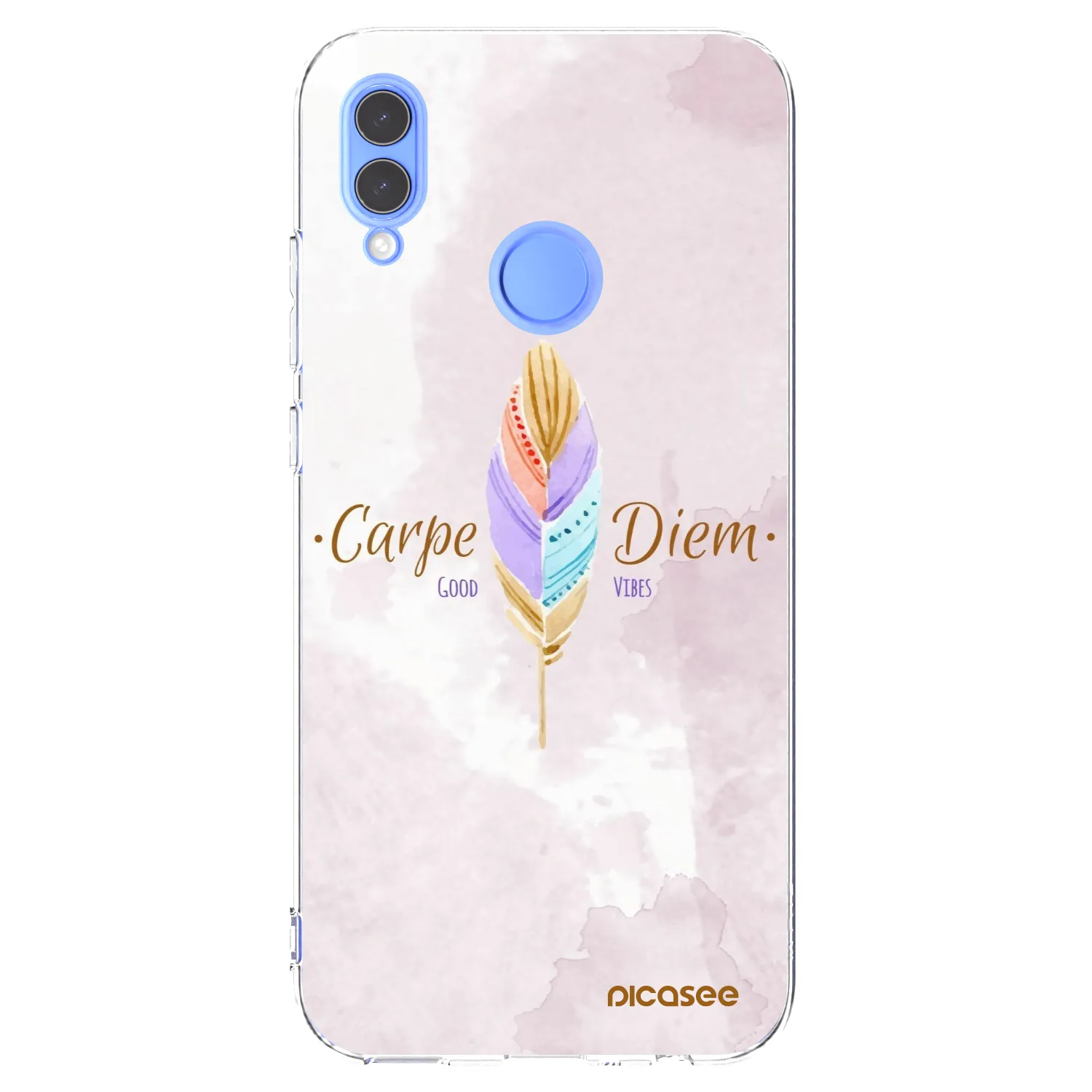 Picasee Honor 10 Lite Hülle - Transparentes Silikon - Genieße den Tag