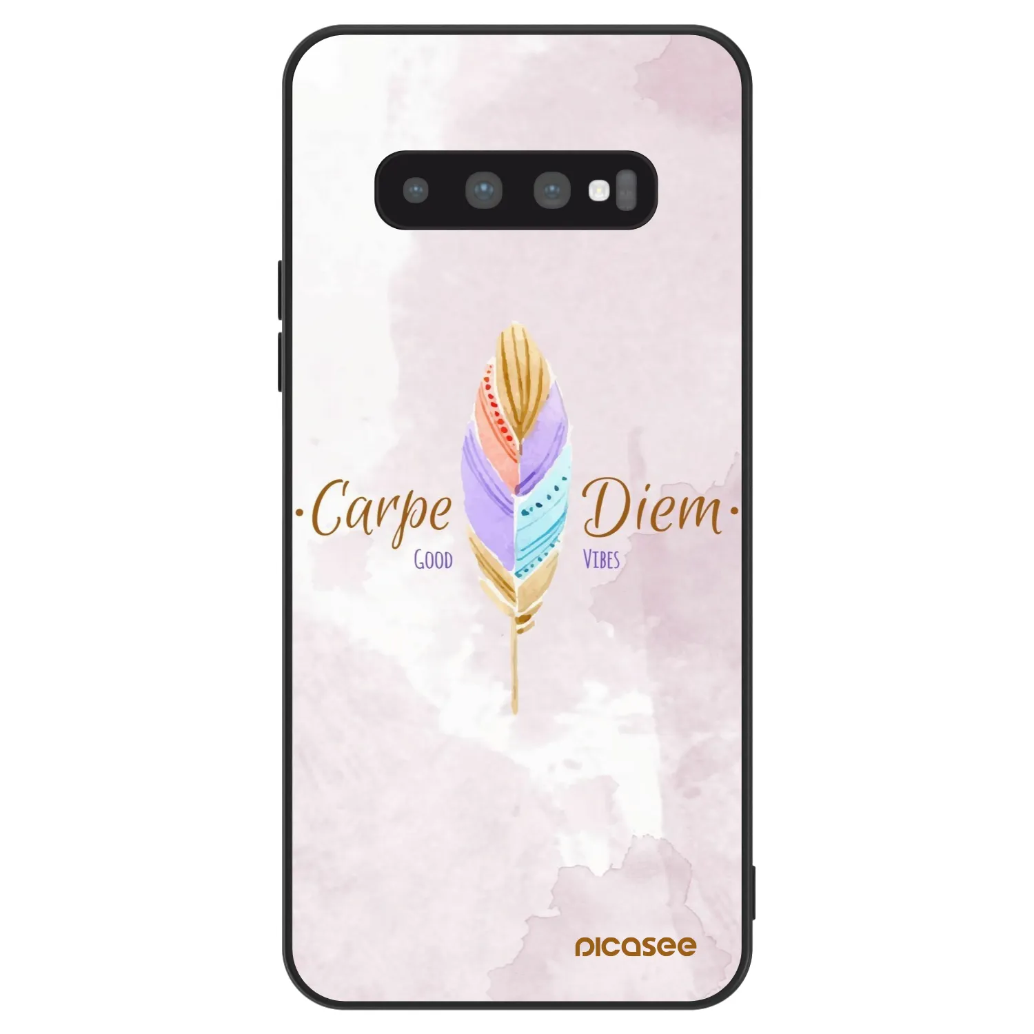 Picasee ULTIMATE CASE für Samsung Galaxy S10 Plus G975 - Genieße den Tag