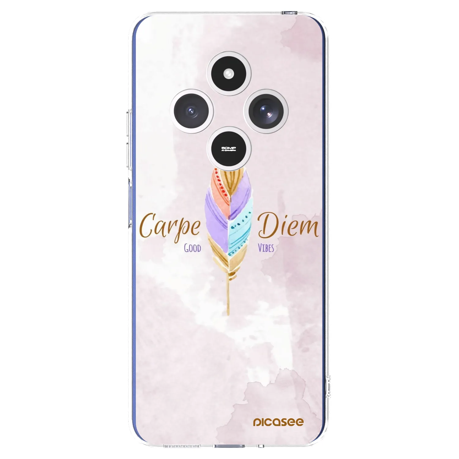 Picasee Xiaomi Redmi 14C Hülle - Transparentes Silikon - Genieße den Tag