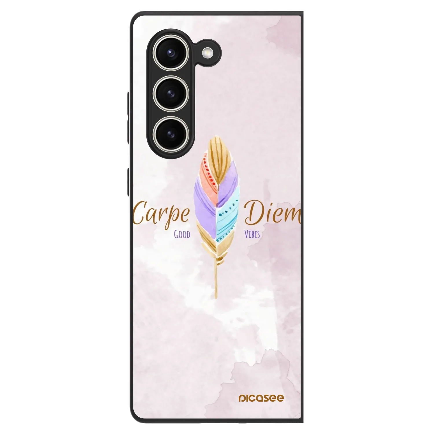 Picasee ULTIMATE CASE für Samsung Galaxy Z Fold5 5G - Genieße den Tag