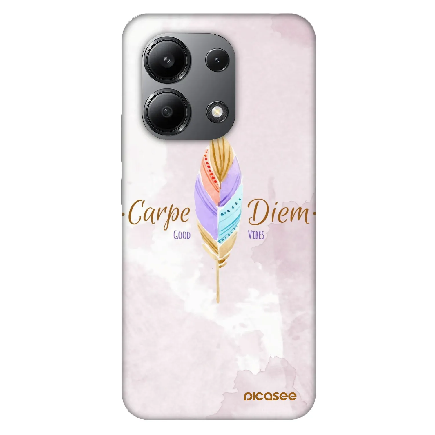 Picasee Fashion Case für Xiaomi Redmi Note 13 4G - Genieße den Tag