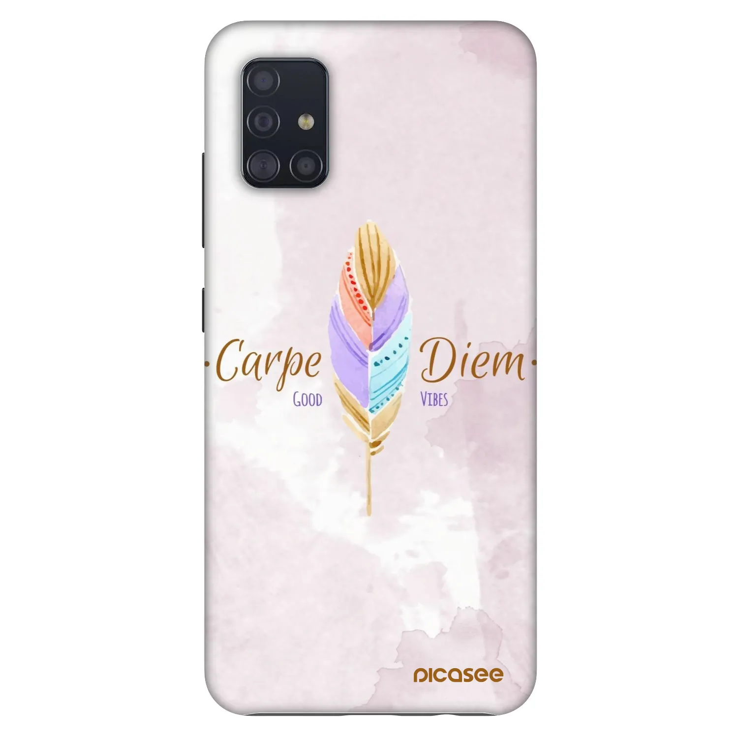 Picasee Fashion Case für Samsung Galaxy A51 A515F - Genieße den Tag