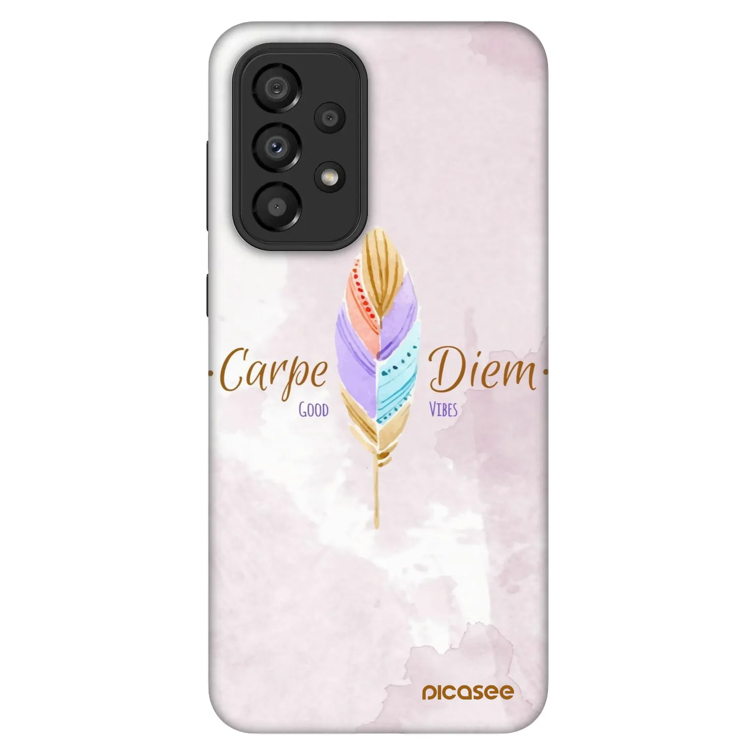 Picasee Fashion Case für Samsung Galaxy A33 5G A336 - Genieße den Tag