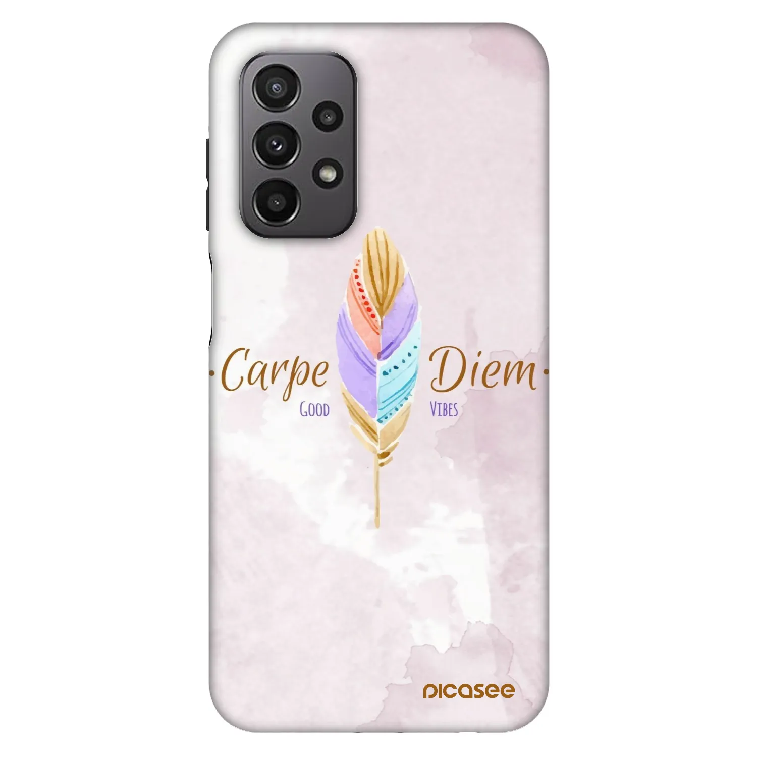 Picasee Fashion Case für Samsung Galaxy A23 A236B 5G - Genieße den Tag