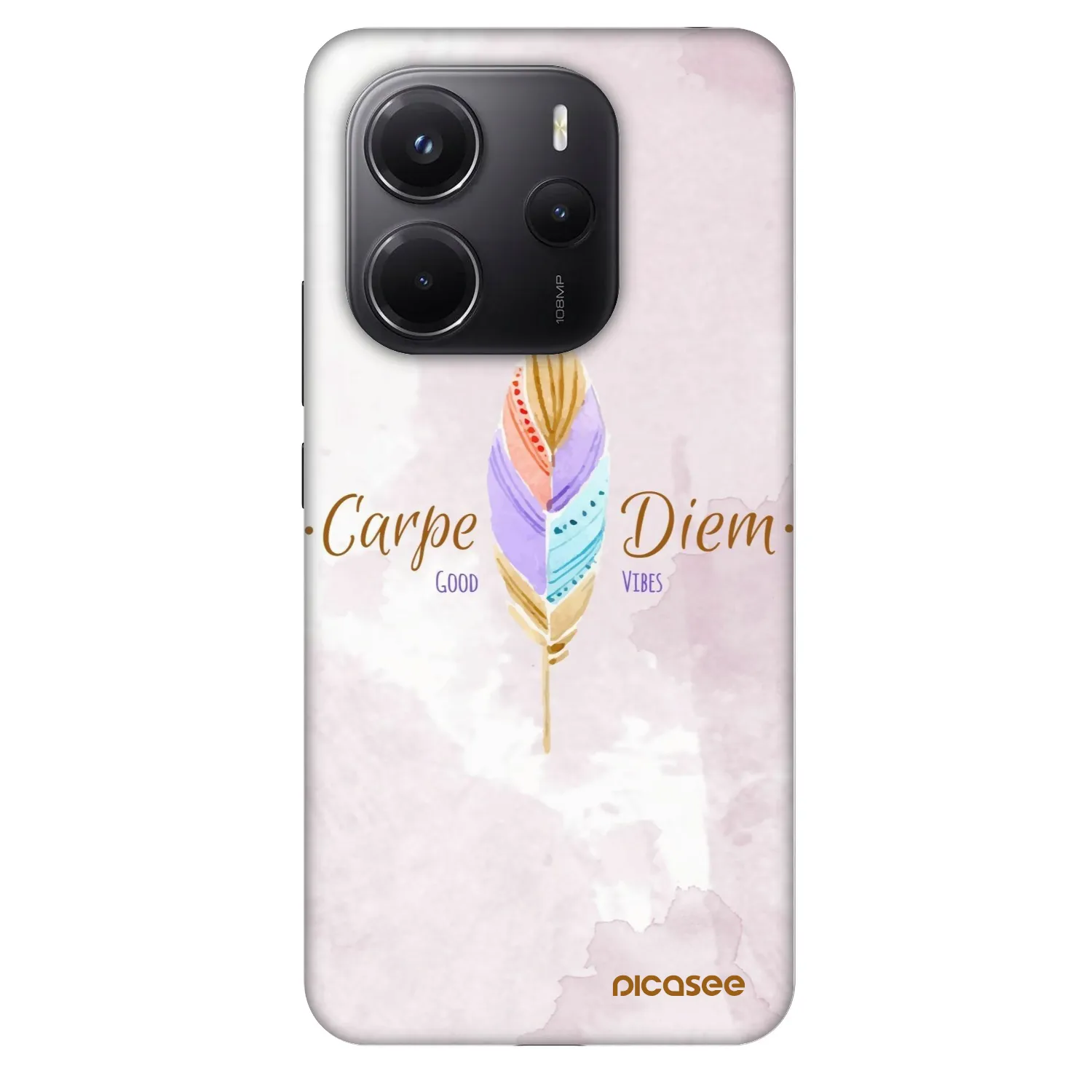 Picasee Fashion Case für Xiaomi Redmi Note 14 4G - Genieße den Tag