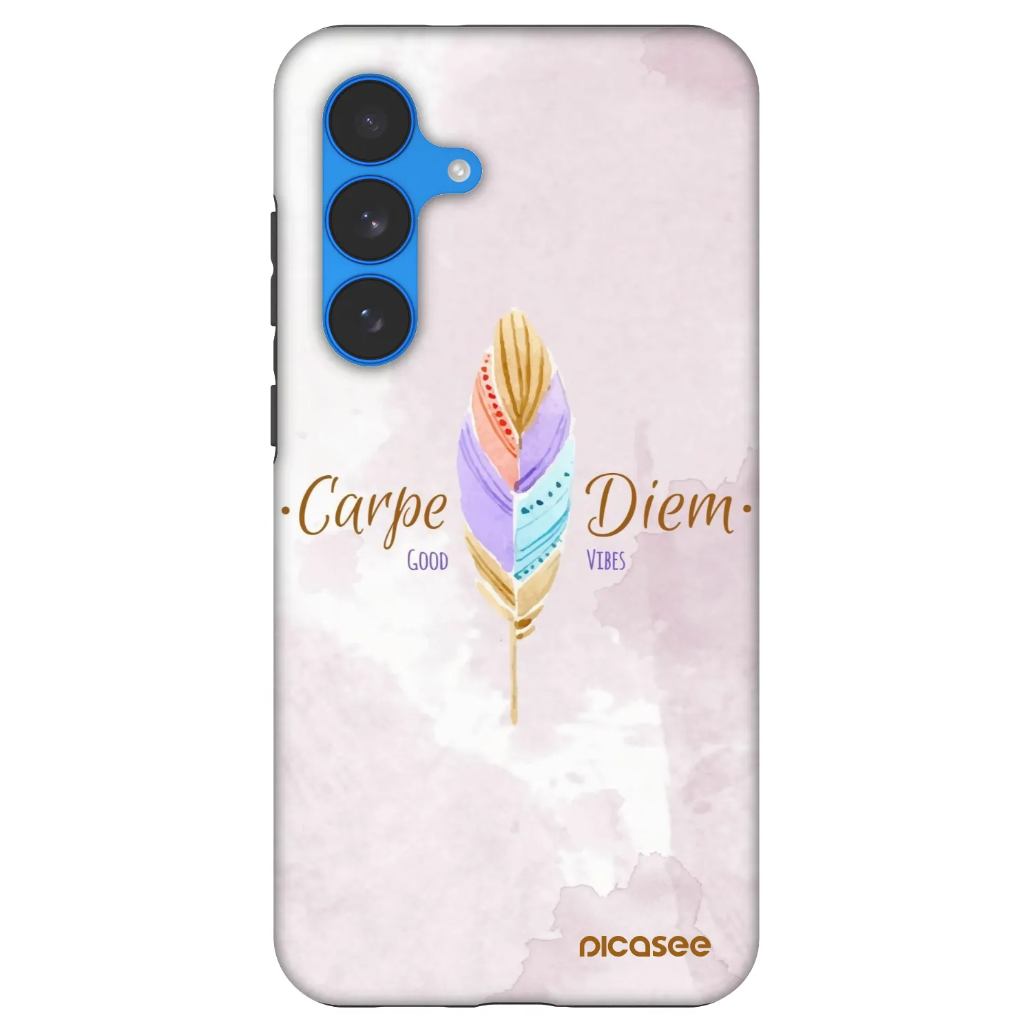Picasee Fashion Case für Samsung Galaxy S25 FE 5G - Genieße den Tag