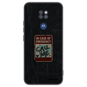 Hülle für Motorola Moto G9 Play - EMERGENCY