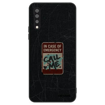 Hülle für Samsung Galaxy A70 A705F - EMERGENCY