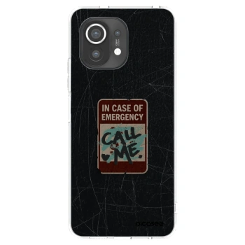 Picasee Xiaomi Mi 11 Hülle - Transparentes Silikon - EMERGENCY