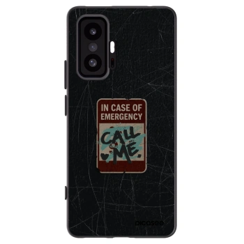 Picasee Xiaomi 11T Pro Hülle - Schwarzes Silikon - EMERGENCY