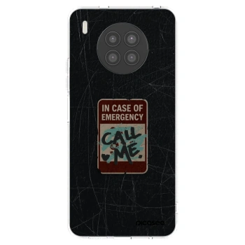 Picasee Huawei Nova 8i Hülle - Transparentes Silikon - EMERGENCY