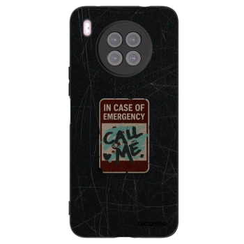 Picasee Huawei Nova 8i Hülle - Schwarzes Silikon - EMERGENCY