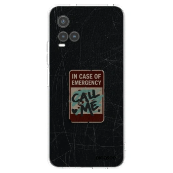 Picasee Vivo Y33s Hülle - Transparentes Silikon - EMERGENCY