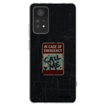 Picasee Xiaomi Redmi Note 11 Pro 5G Hülle - Transparentes Silikon - EMERGENCY
