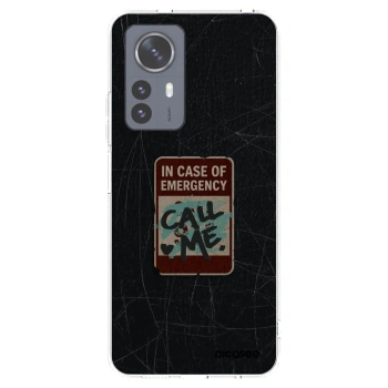 Picasee Xiaomi 12 Pro Hülle - Transparentes Silikon - EMERGENCY
