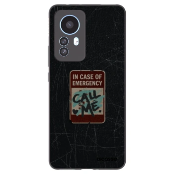 Picasee Xiaomi 12T Pro Hülle - Schwarzes Silikon - EMERGENCY