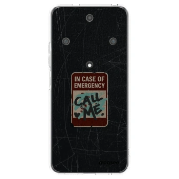 Picasee Honor Magic5 Lite 5G Hülle - Transparentes Silikon - EMERGENCY