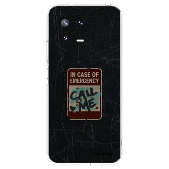 Picasee Xiaomi 13 Pro Hülle - Transparentes Silikon - EMERGENCY
