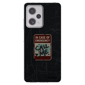 Picasee Xiaomi Redmi Note 12 Pro+ 5G Hülle - Transparentes Silikon - EMERGENCY
