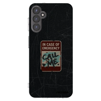 Picasee Samsung Galaxy A14 4G A145R Hülle - Transparentes Silikon - EMERGENCY