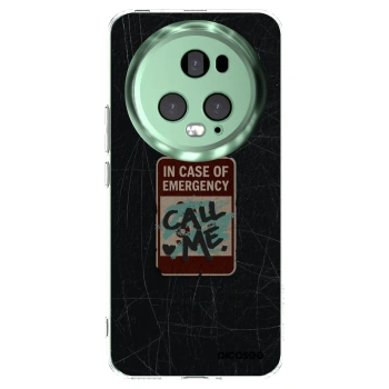 Picasee Honor Magic5 Pro Hülle - Transparentes Silikon - EMERGENCY