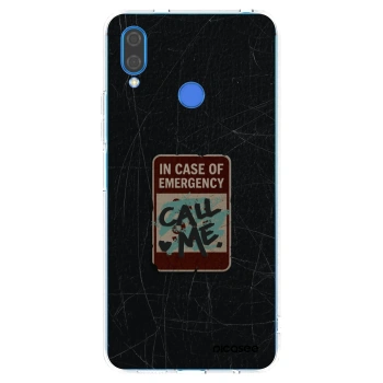 Picasee Huawei Nova 3 Hülle - Transparentes Silikon - EMERGENCY