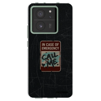 Picasee Xiaomi 13T Hülle - Transparentes Silikon - EMERGENCY
