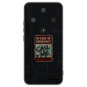 Picasee Honor Magic6 Lite 5G Hülle - Schwarzes Silikon - EMERGENCY