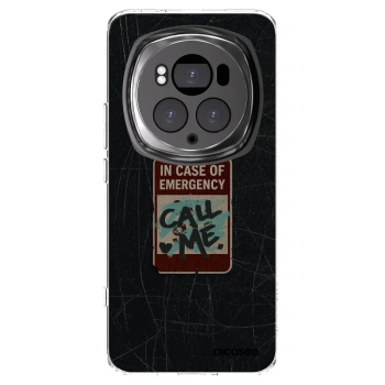 Picasee Honor Magic6 Pro Hülle - Transparentes Silikon - EMERGENCY
