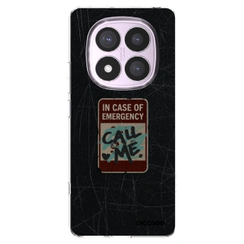 Picasee Xiaomi Redmi Note 14 Pro 5G Hülle - Transparentes Silikon - EMERGENCY