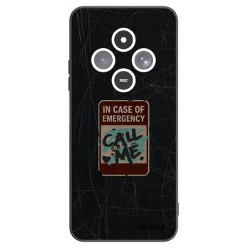 Picasee Xiaomi Redmi 14C Hülle - Schwarzes Silikon - EMERGENCY