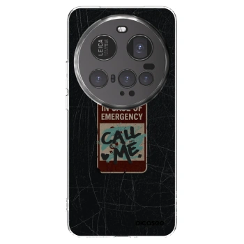 Picasee Xiaomi 15 Ultra Hülle - Transparentes Silikon - EMERGENCY