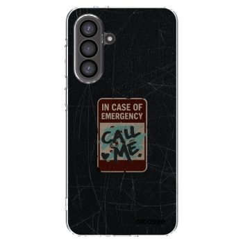 Picasee Samsung Galaxy A36 5G Hülle - Transparentes Silikon - EMERGENCY
