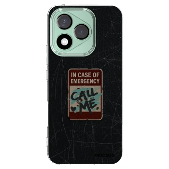 Picasee Honor 400 Lite 5G Hülle - Transparentes Silikon - EMERGENCY