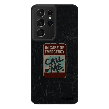 Picasee Fashion Case für Samsung Galaxy S21 Ultra 5G G998B - EMERGENCY