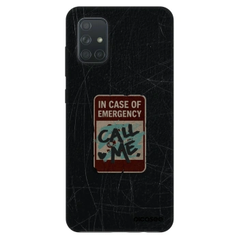 Hülle für Samsung Galaxy A71 A715F - EMERGENCY