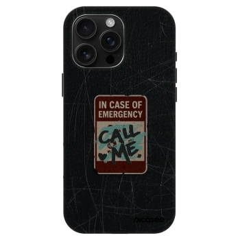 Hülle für Apple iPhone 16 Pro Max - EMERGENCY