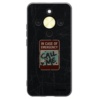 Picasee Honor Magic8 Lite 5G Hülle - Schwarzes Silikon - EMERGENCY