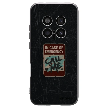 Picasee Honor Magic8 Pro 5G Hülle - Schwarzes Silikon - EMERGENCY